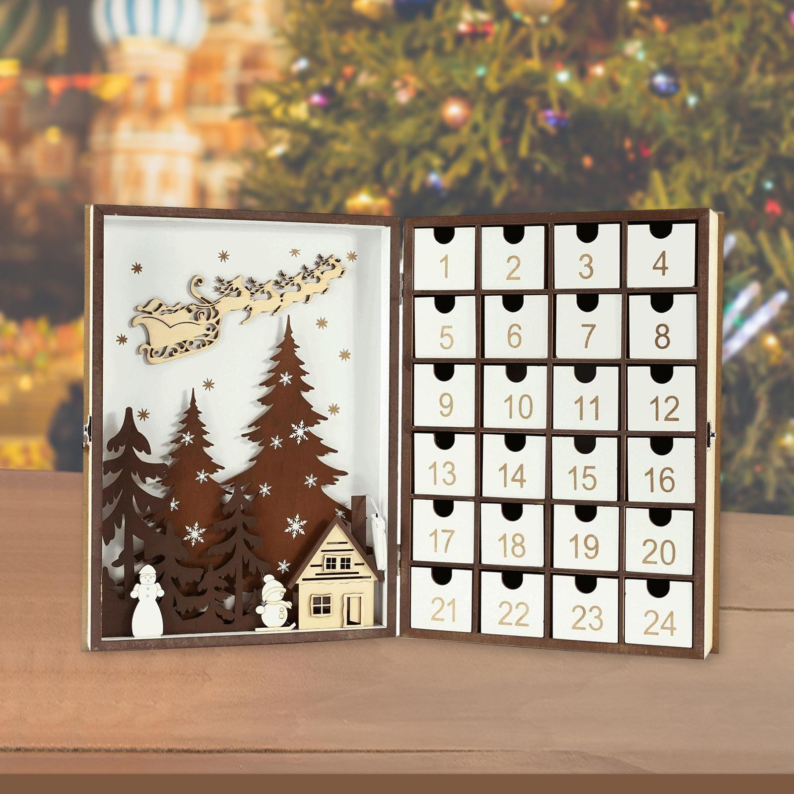 Advent Calendar 24 Day calendar Decoration for Bedroom