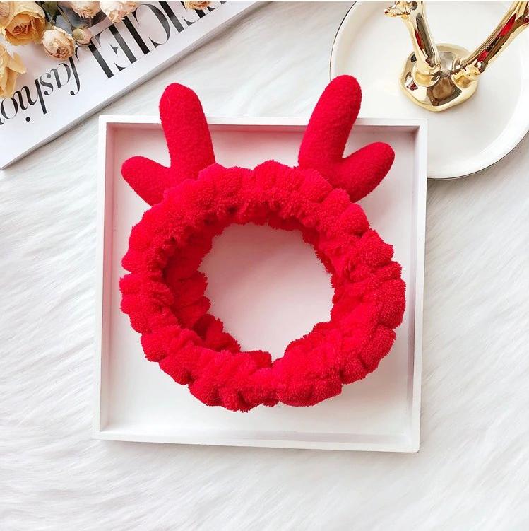 Băng Đô Turban Sừng Nai Makeup Trang Điểm Siêu Dễ Thương