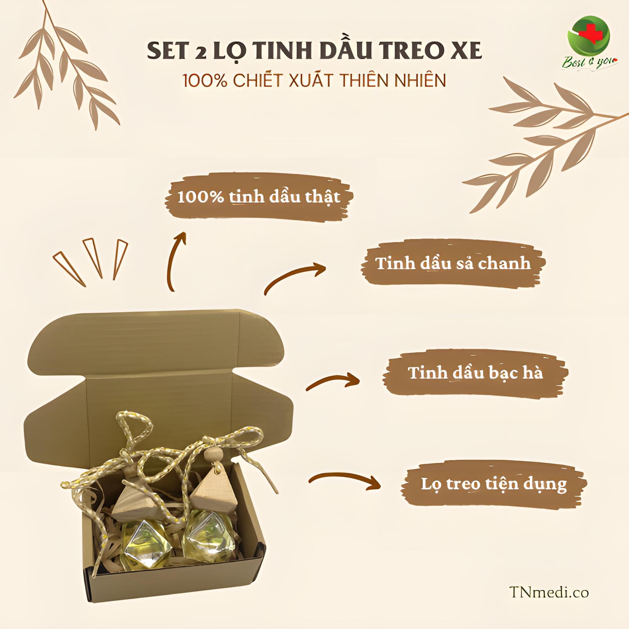 Tinh dầu treo xe ôto