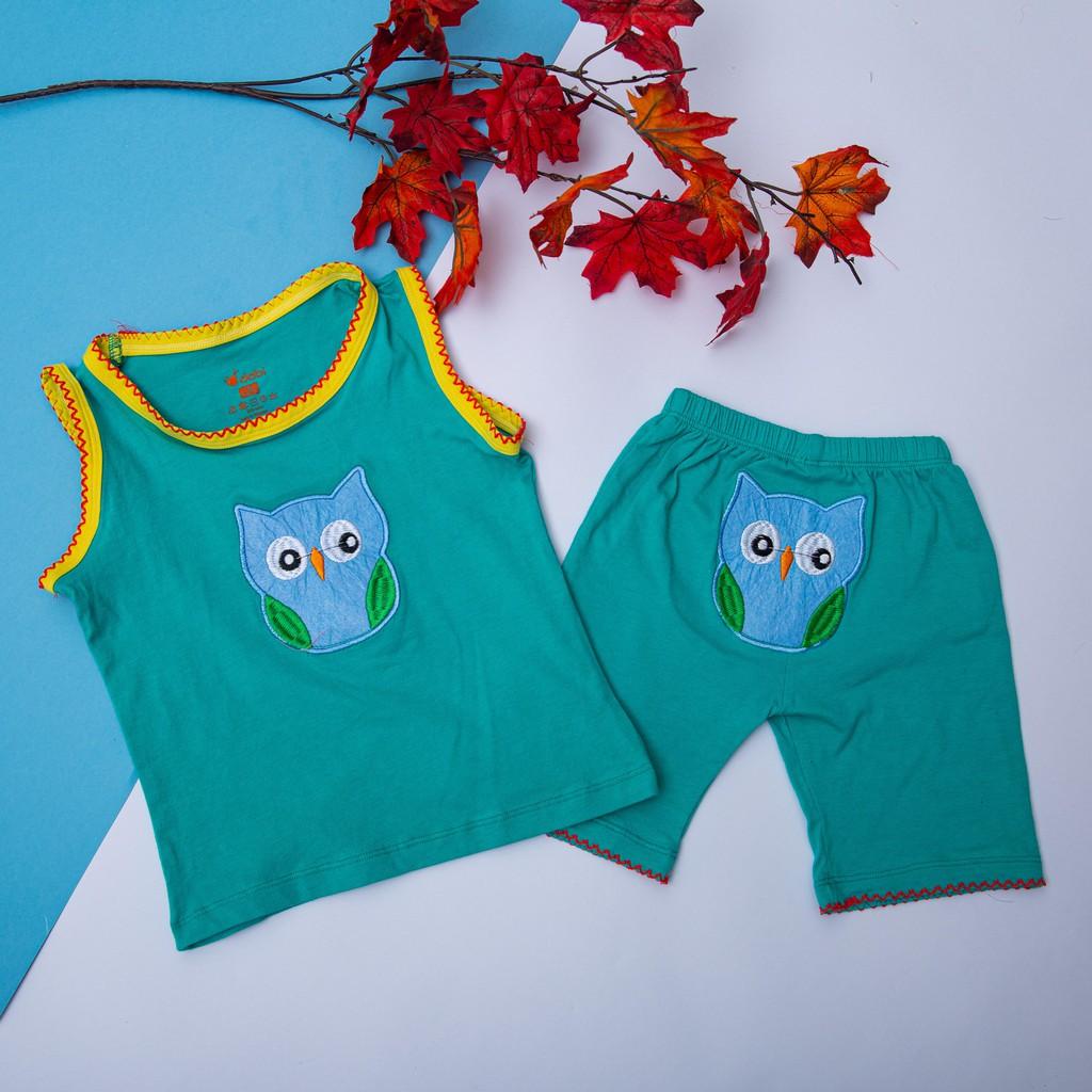 Bộ cotton thêu thú Dobi