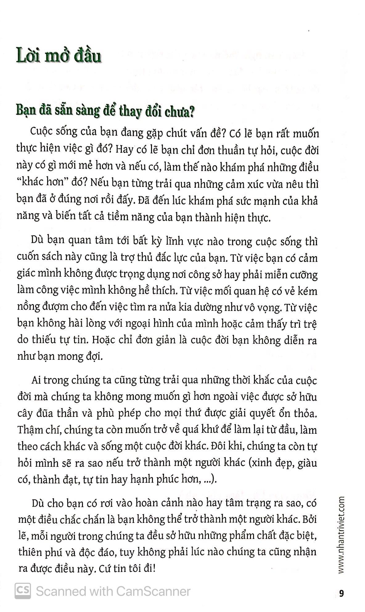 Sách Thay Đổi Tư Duy, Thay Đổi Cuộc Sống (Tái Bản)