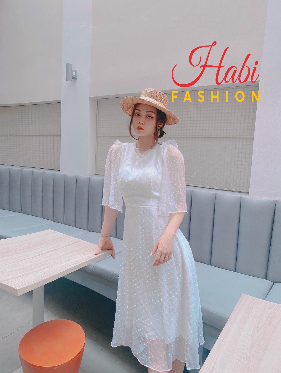 Đầm maxi hở lưng sexy quyến rũ đi biển, du lịch đẹp ngất váy thiết kế , đầm đi biển, váy đi du lich_Habi Fashion