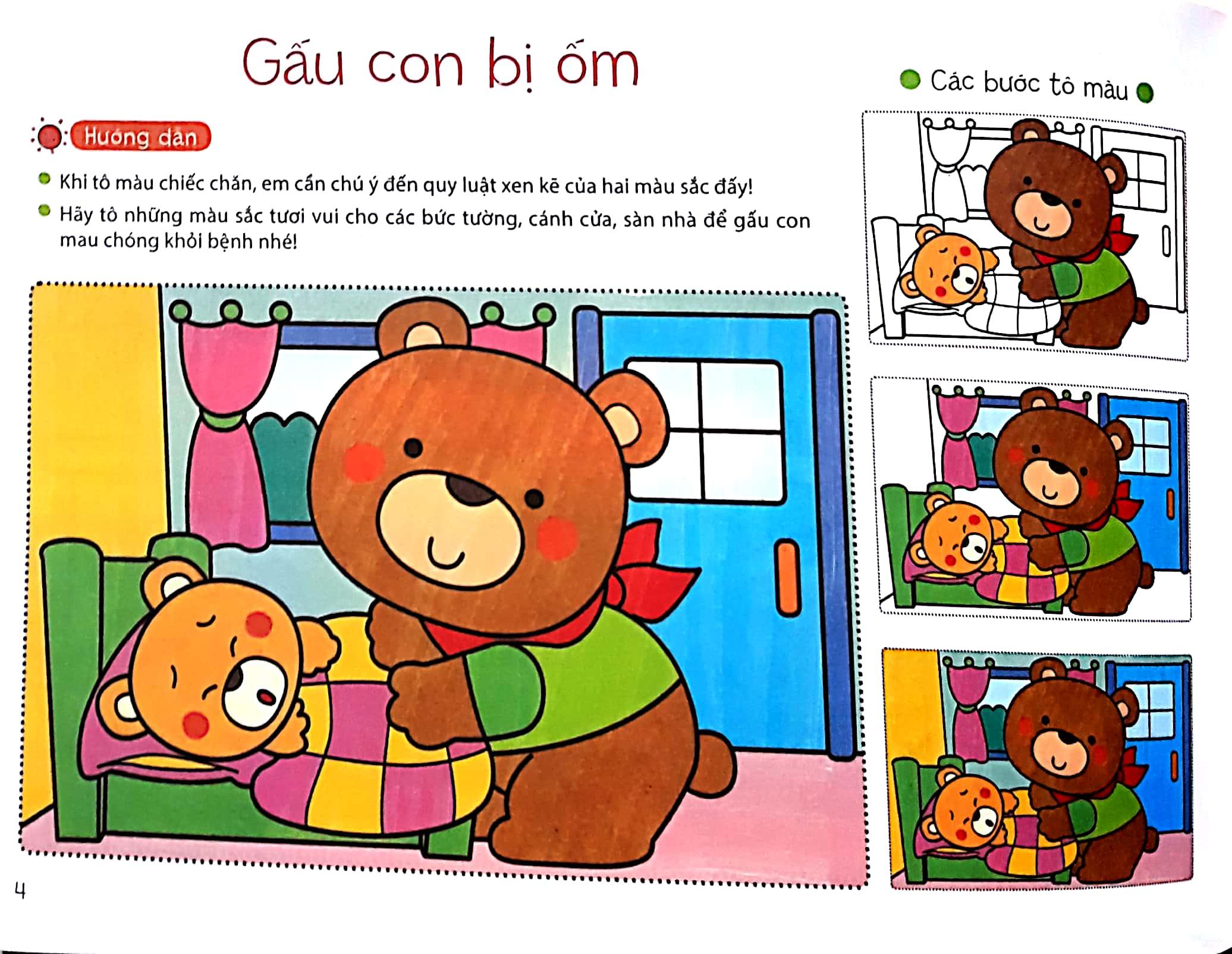 Bé Tập Tô Màu (3-6 Tuổi) - Tập 3