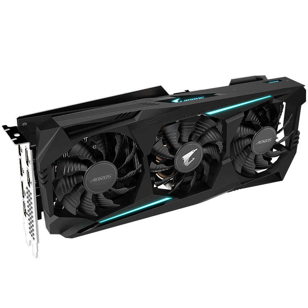 Card màn hình GIGABYTE Aorus Radeon RX5700XT 8GB GDDR6-Hàng Chính Hãng