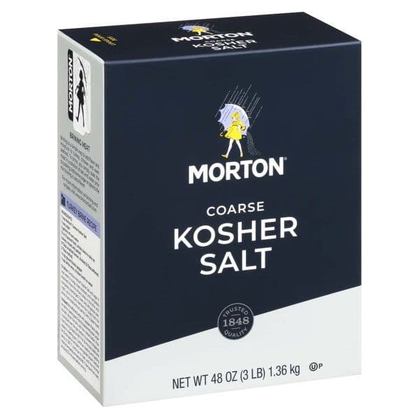 Muối Kosher hiệu Morton Kosher Salt  - Hộp 1.36kg