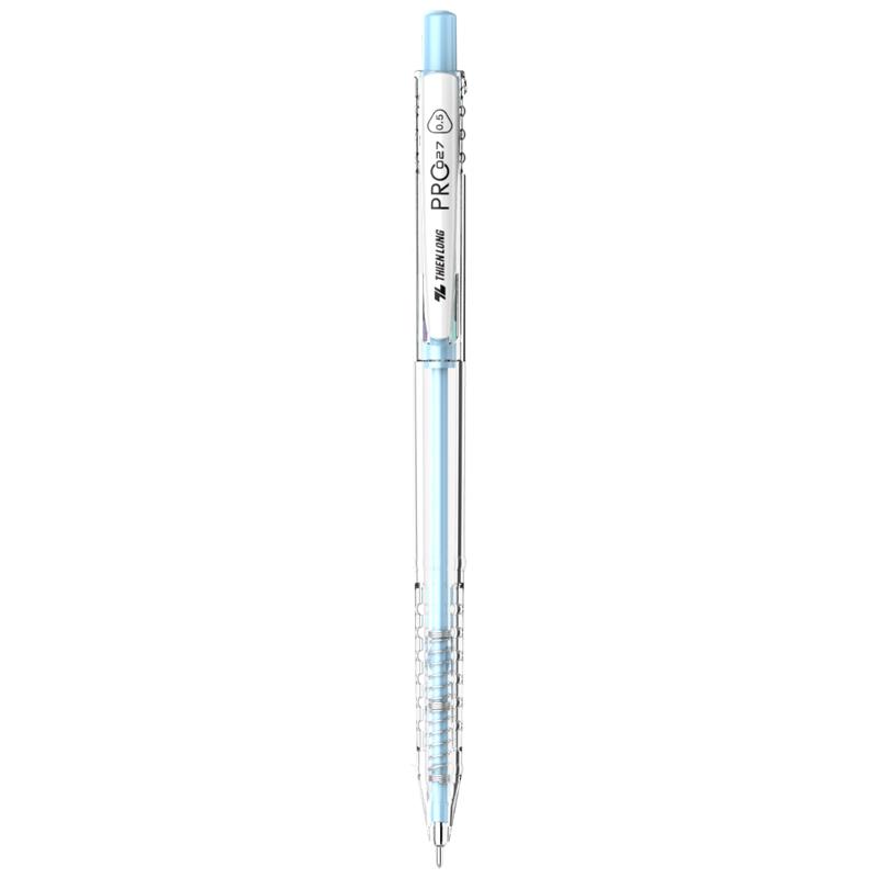 Vỉ 5 Bút Bi Pro 027 0.5 mm - Thiên Long TL-105 - Mực Xanh