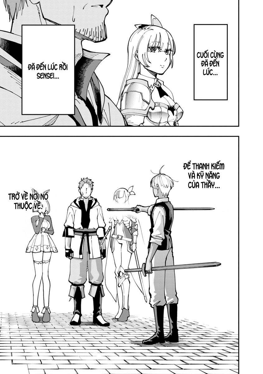 ông chú làng quê trở thành thánh kiếm - dủ chỉ là một thầy giáo kiếm thuật ở quê nhưng đám đệ tử vẫn không buông tha chapter 3 1