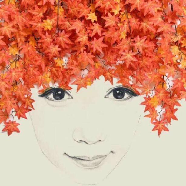 Combo 10 Cành lá phong đỏ, phong xanh - Cành lá giả làm cây phong