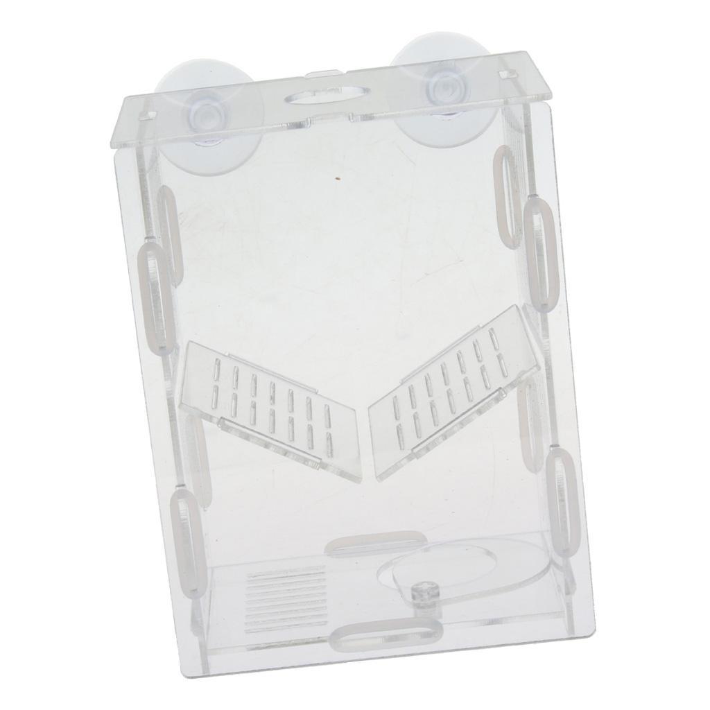 Aquarium  Tank Plastic Floating Isolation Divider Breeding Box