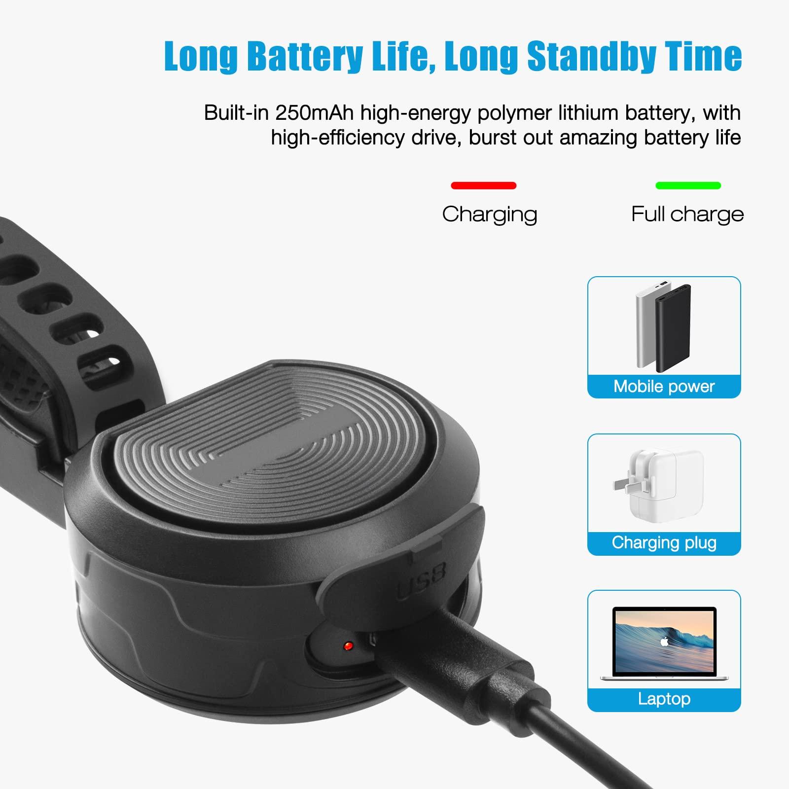 Chuông xe đạp, Chuông xe đạp điện có thể sạc lại USB, Còi xe đạp điện 80-130dB, Chuông xe đạp điện tử, Chuông xe đạp chống nước IPX6 cho MTB Road Bike BMX Scooter