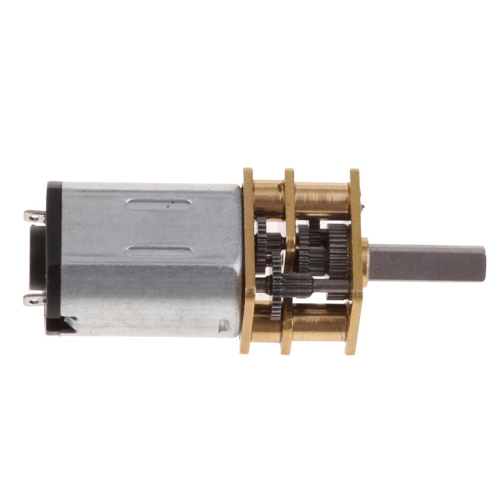 DC 6V 3mm Shaft Gear Motors High Torque Speed Reduction Motor For Model DIY