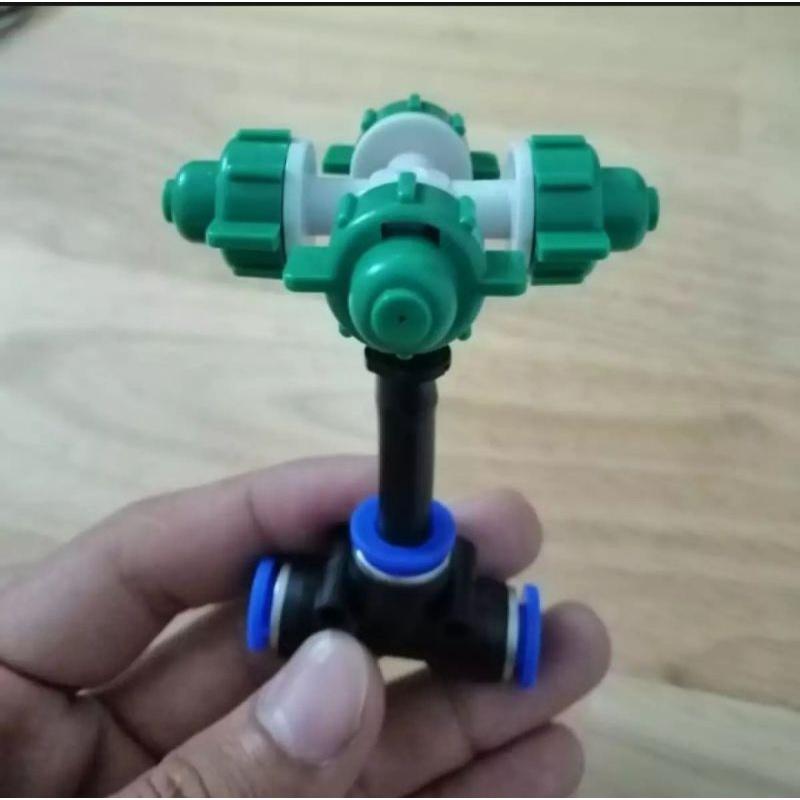 Bộ phun sương tưới lan không cần bơm