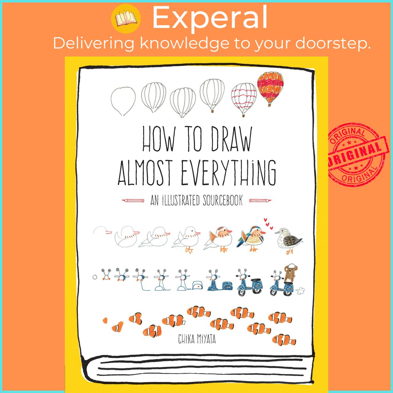 Sách - How to Draw Almost Everything : An Illustrated Sourcebook by Chika Miyata
