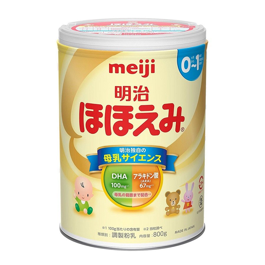 Sữa Bột Dinh Dưỡng Meiji Số 0 dành Cho Bé Từ 0-1 Tuổi (Dạng lon)