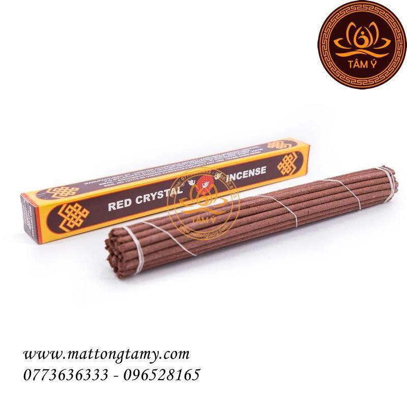 Siêu phẩm hương nhang RED CRYSTAL INCENSE DRIKUNG Đỉnh cao của các loại hương