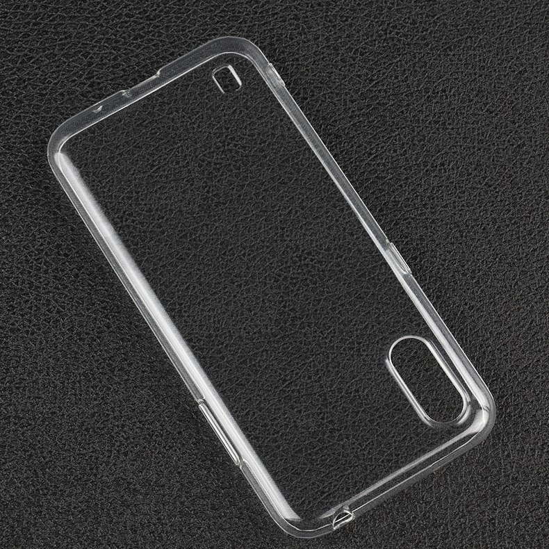 Ốp lưng silicon dẻo trong suốt Loại A cao cấp cho Samsung Galaxy A01