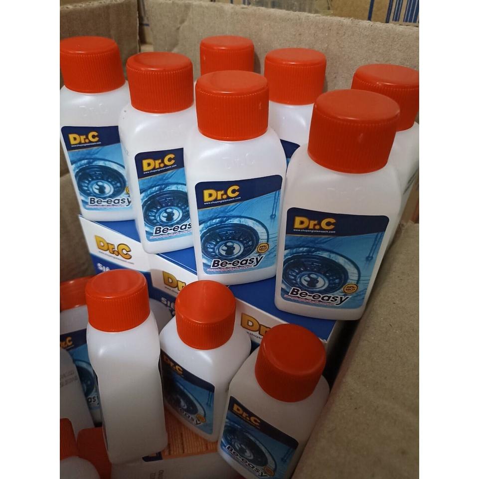 Bột tẩy lồng máy giặt, làm sạch đường ống, cống thoát, chậu rửa, Lavabo DrC - Beeasy 100 gam