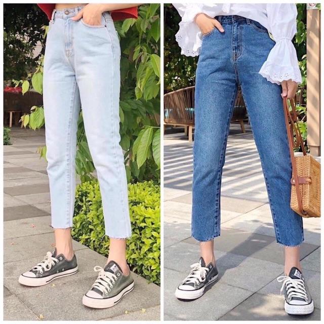 Quần BAGGY JEANS ỐNG Đứng- hình thật chính chủ