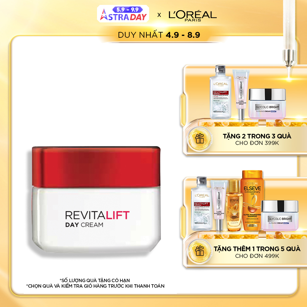 Kem Dưỡng Ngày Chống Nhăn Săn Chắc Da L’Oreal Revitalift SPF35 PA++  50ml