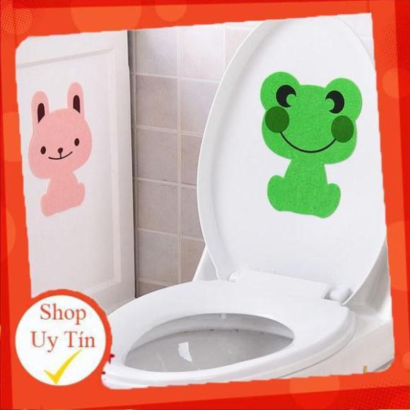 MIẾNG DÁN KHỬ MÙI TOILET THAN HOẠT TÍNH HÌNH THÚ NGỘ NGHĨNH