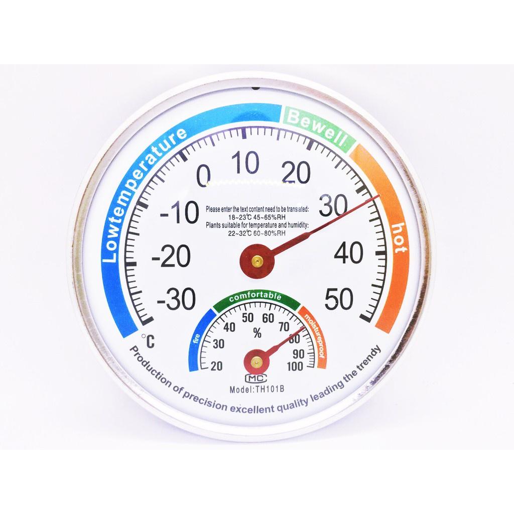 Nhiệt Ẩm Kế Cơ Học Thermometer TH101B - Thiết Bị Chuyên Dụng Để Đo Độ Ẩm Và Nhiệt Độ - Hàng Chất Lượng Cao