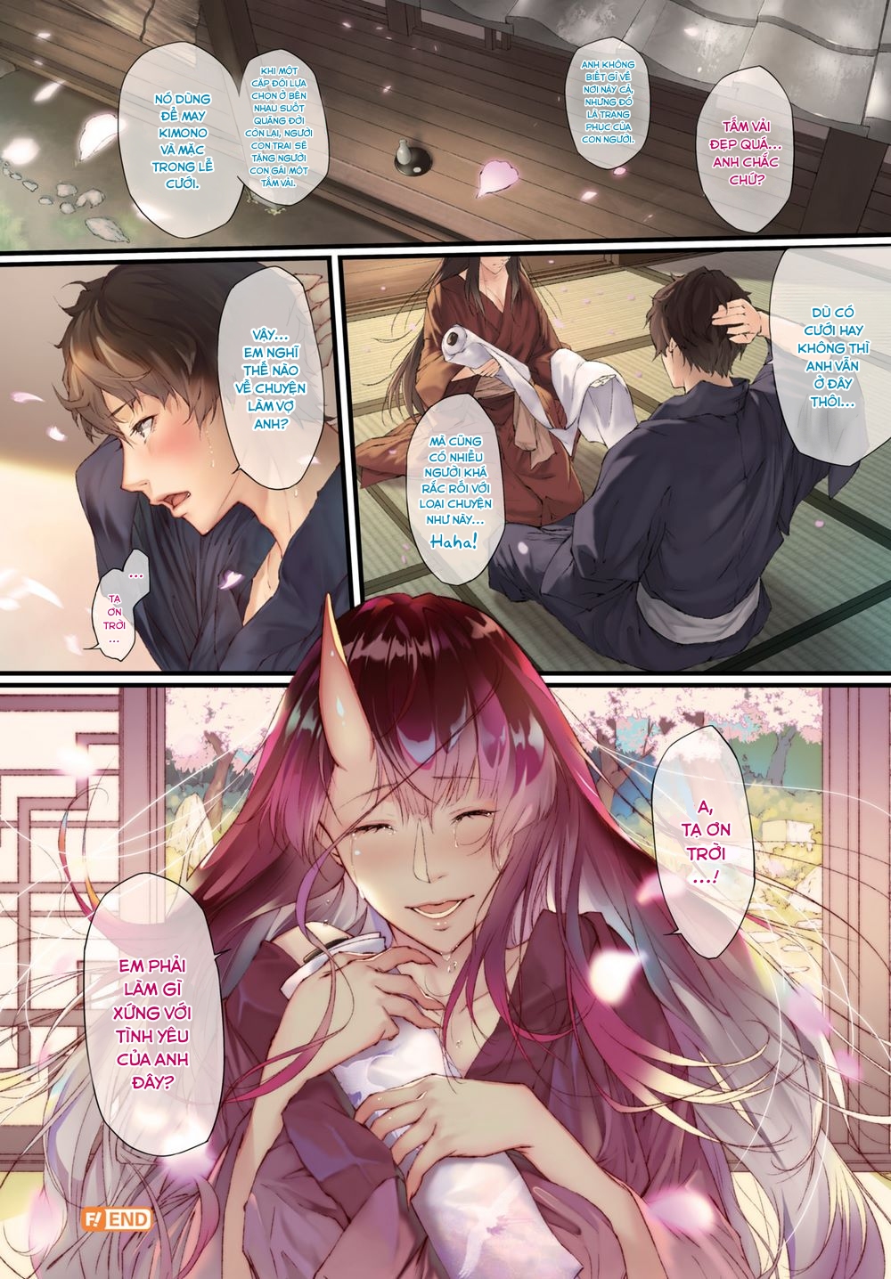 [18+] tấm vải ta trao cho em chapter 1 12