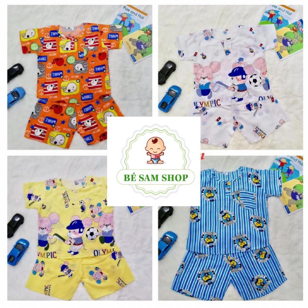 COMBO 3 BỘ TOLE LẠNH CHO BÉ TRAI SIZE 3-10KG