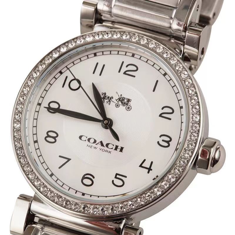 Hình ảnh Đồng hồ nữ Coach New York Business Thời trang Đồng hồ nữ Dây thép Cao Cấp