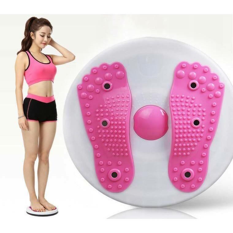 Đĩa xoay eo thon gọn kết hợp Massager bàn chân