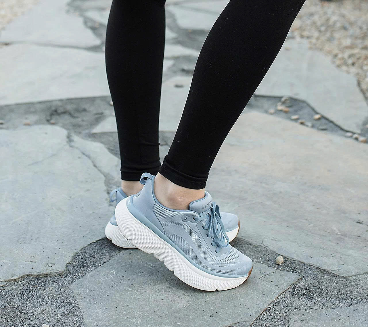 Giày thể thao sức khoẻ nữ Revitalign Gaia Blue - giày đi bộ chống đau chân
