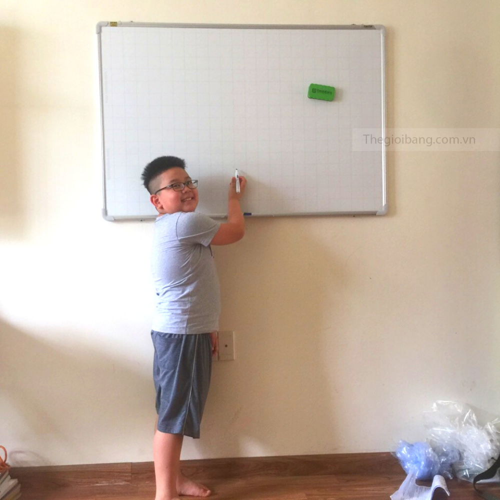 Bảng Từ Trắng Easyboard Hàn Quốc - kích thước 60x100cm - có kèm quà tặng (khăn lau và bút dạ)