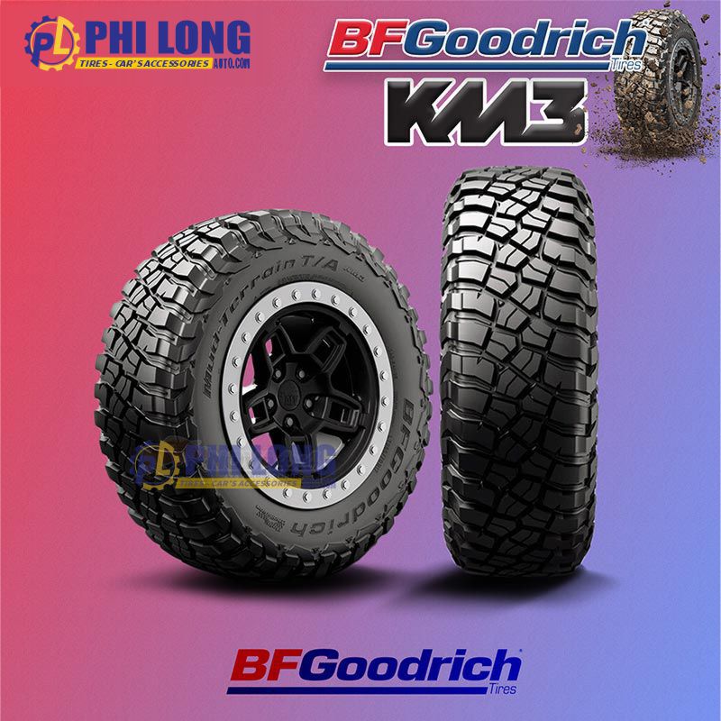 LỐP BFGOODRICH MUD TERRAIN KM3 – 285/70R17 (MADE IN USA)