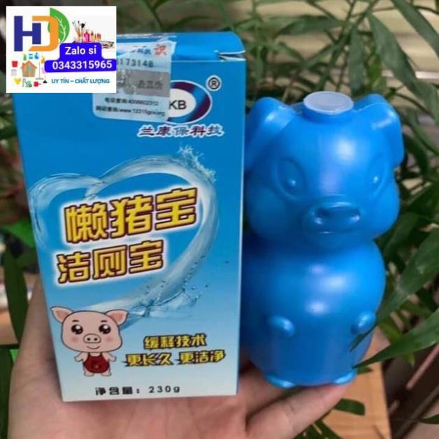 Lọ Heo Thả Bồn Cầu Diệt Khuẩn Siêu Tiết Kiệm - Lợn Thả Bồn Cầu - Viên Thả Bồn Cầu