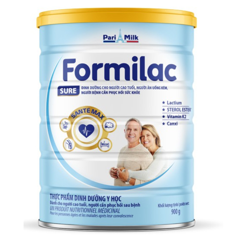 Sữa bột Formilac SURE (người cao tuổi) - 900g
