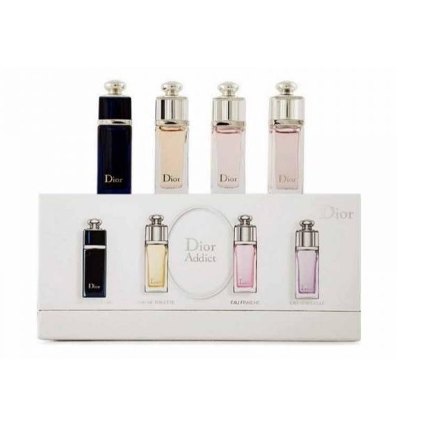 Set Nước Hoa Dior Addict LA Collection 4 Chai Mini