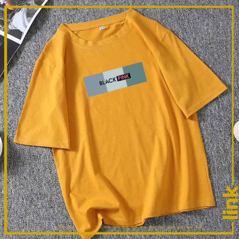 Áo thun BLACKPINK hình xinh trước ngực unisex