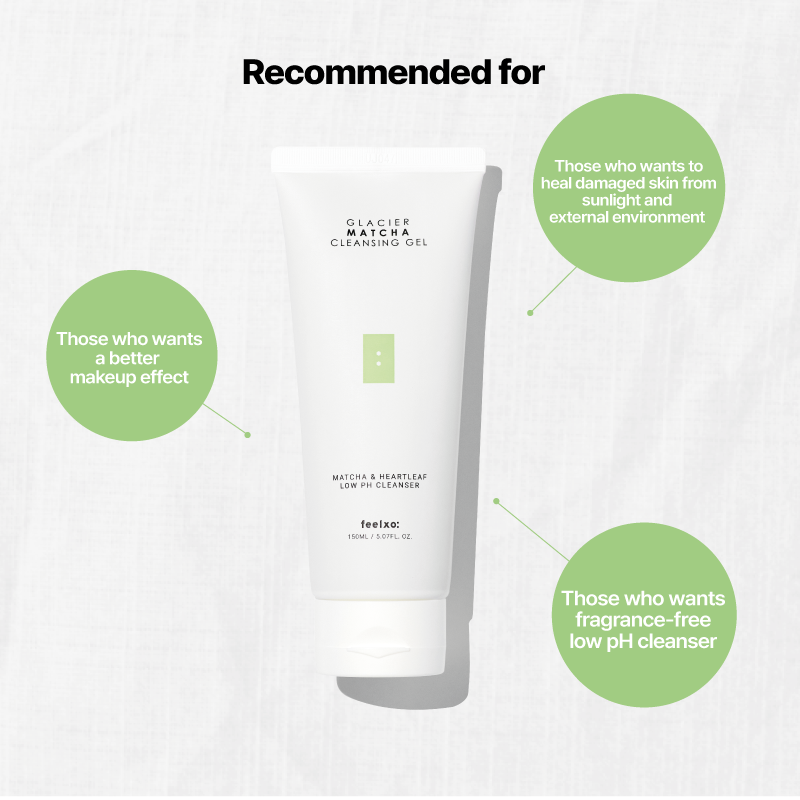 Sữa Rửa Mặt Dành Cho Da Mụn Feelxo Matcha Cleansing Gel 150ml