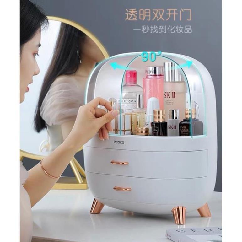 ☊ TỦ ĐỰNG MỸ PHẨM, ĐỒ ECOCO 3 NGĂN CAO CẤP MẪU MỚI 2021