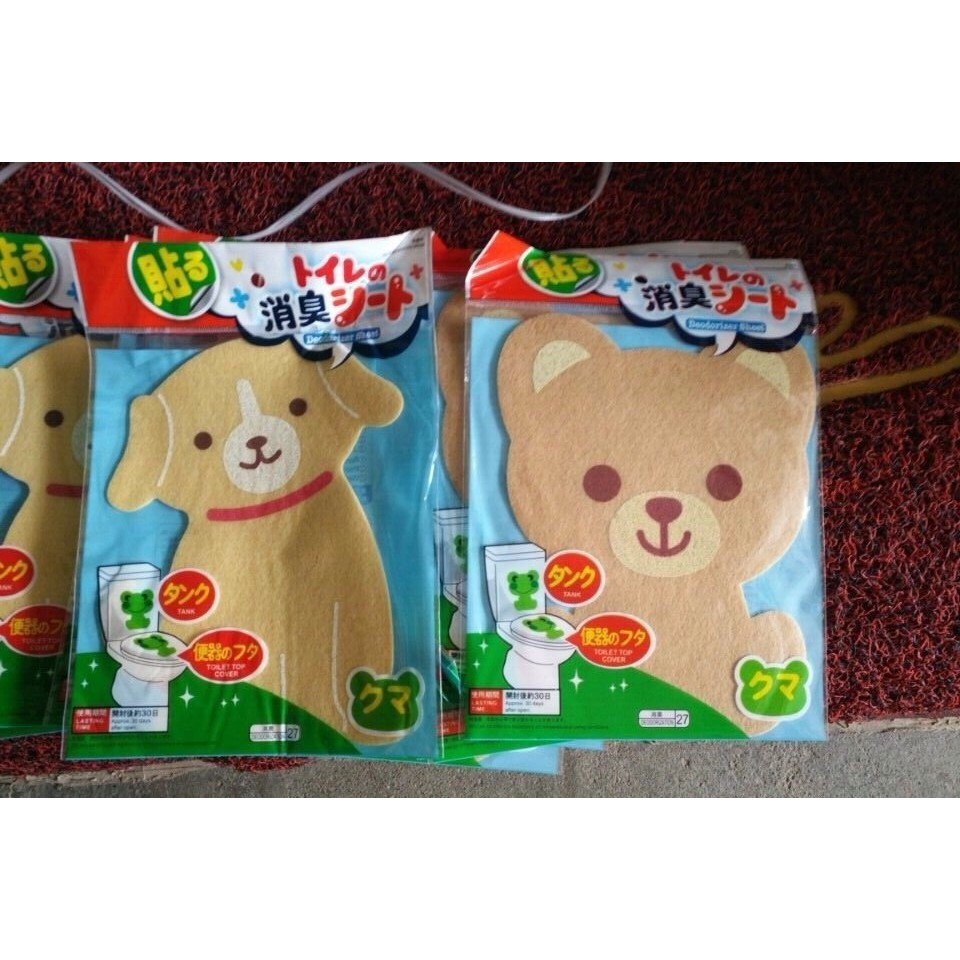 Miếng Khủ Mùi Nhà Vệ Sinh Dạng Dán