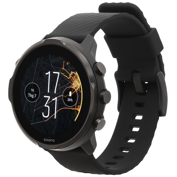 Đồng hồ thông minh Suunto 7 Dây silicone - Hàng chính hãng