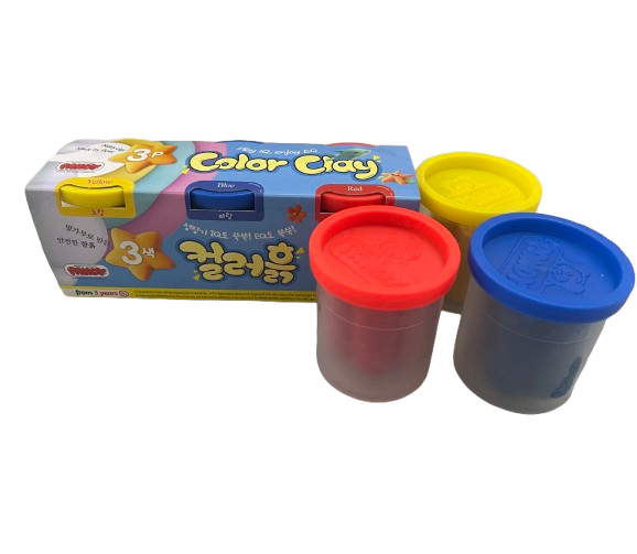 Đồ chơi bột nặn màu sắc loại 3 hủ  PANDY thương hiệu Hàn Quốc