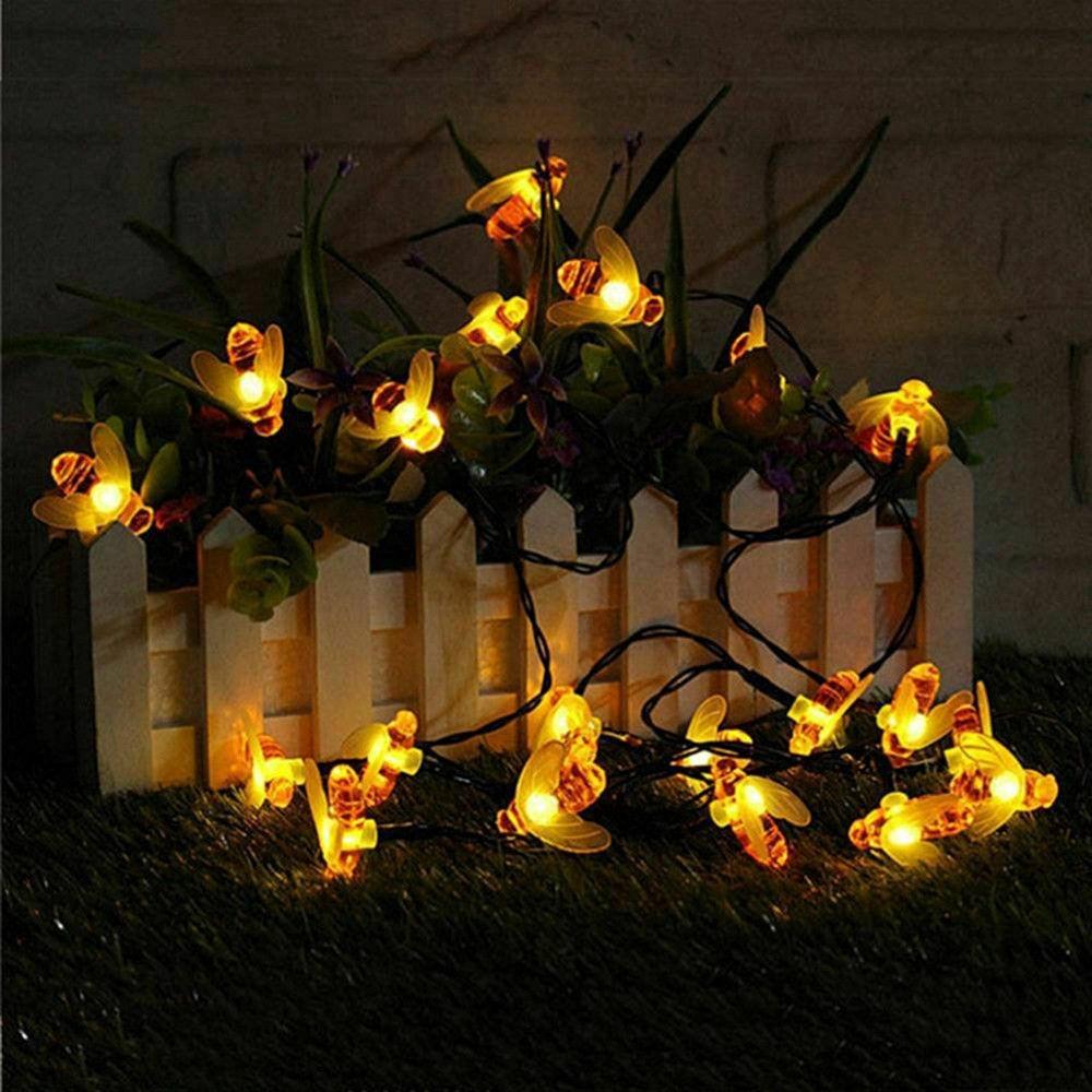 Đèn trang trí giáng sinh hình ong chạy bằng pin , chống thấm nước