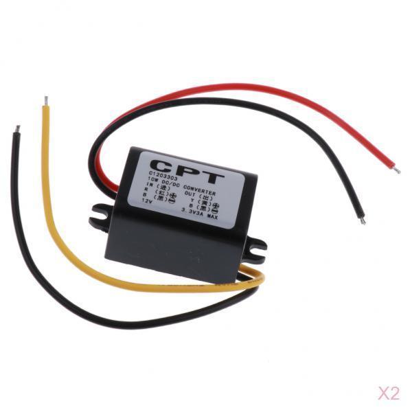 2x Converter 12V to 3.3V/3A Voltage Module Power Supply