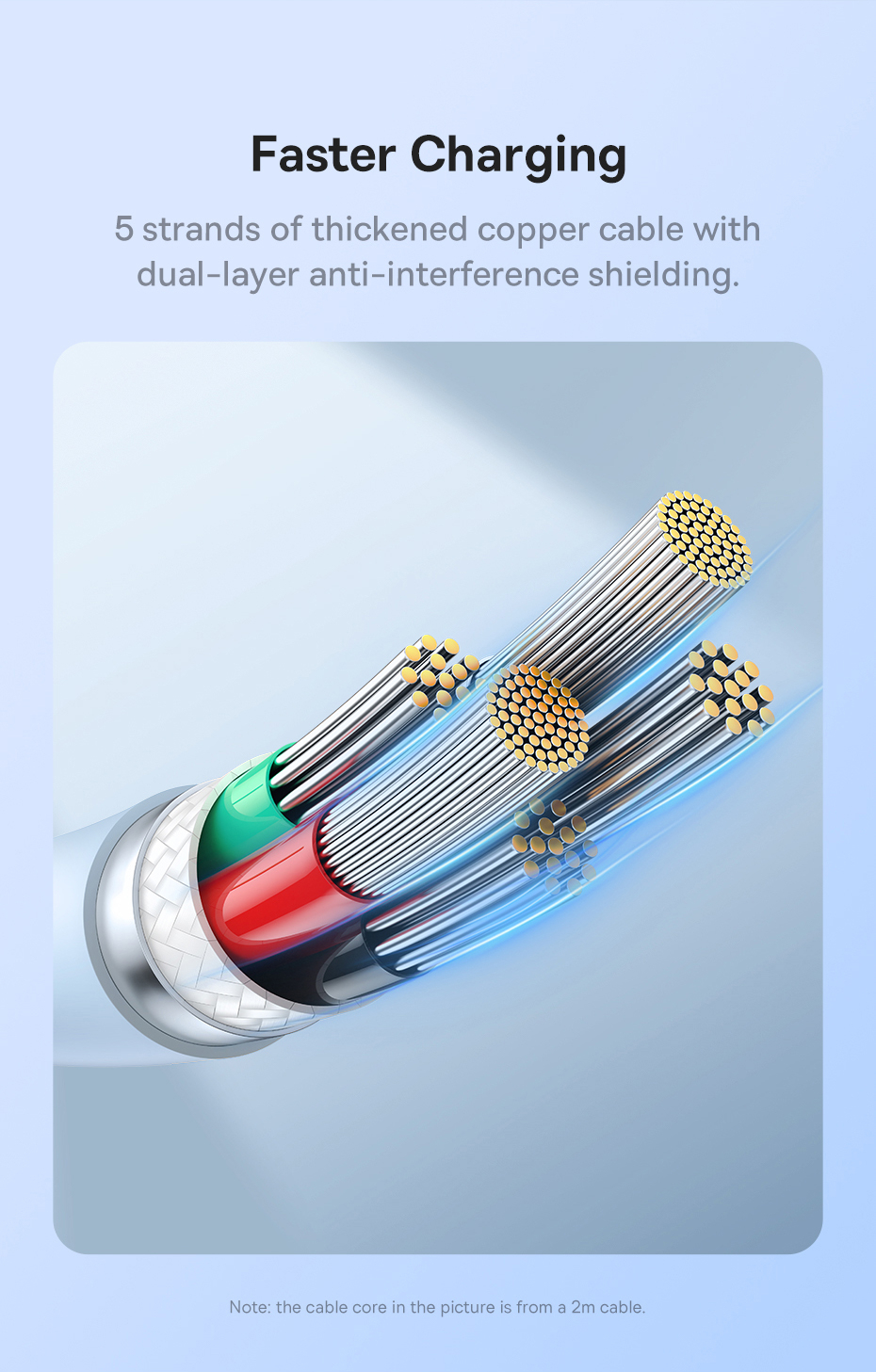 Cáp sạc nhanh, truyền dữ liệu PD 20W, Ba-se-us Pudding Series Fast Charging Cable Type C to Lai-nin PD 20W - Hàng chính hãng