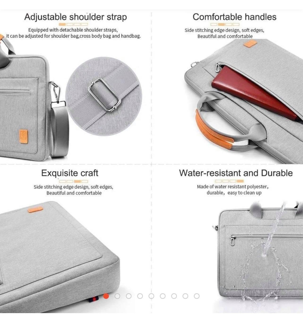 Túi Đeo Wiwu Pioneer Handle Bag Dành Cho Laptop, Ultrabook Chất Liệu Vải Cao Cấp, Độ Bền Cao - Hàng Chính Hãng 