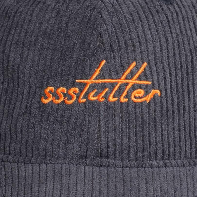 Mũ lưỡi trai Nam form mềm SSStutter vải nhung SSSTUTTER VELVET HAT