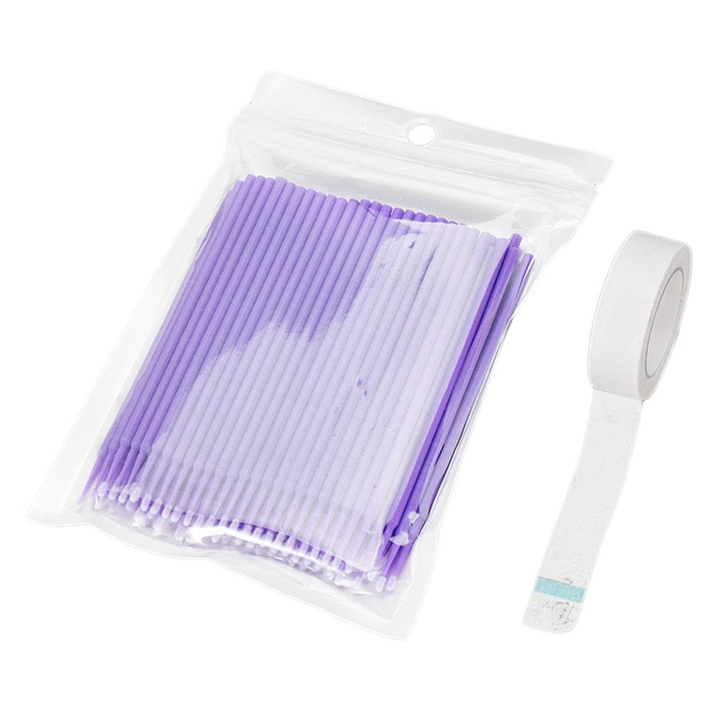 100 x Disposable Make up Kits Eyelash Brush Eyelash Brush Wands Applicator