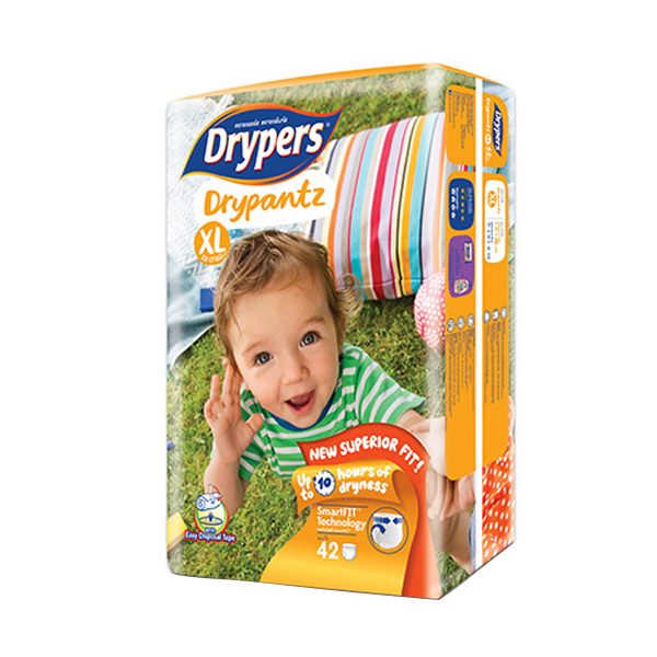 Tã quần trẻ em Drypers Drypantz XL 42 miếng (12 - 17kg)