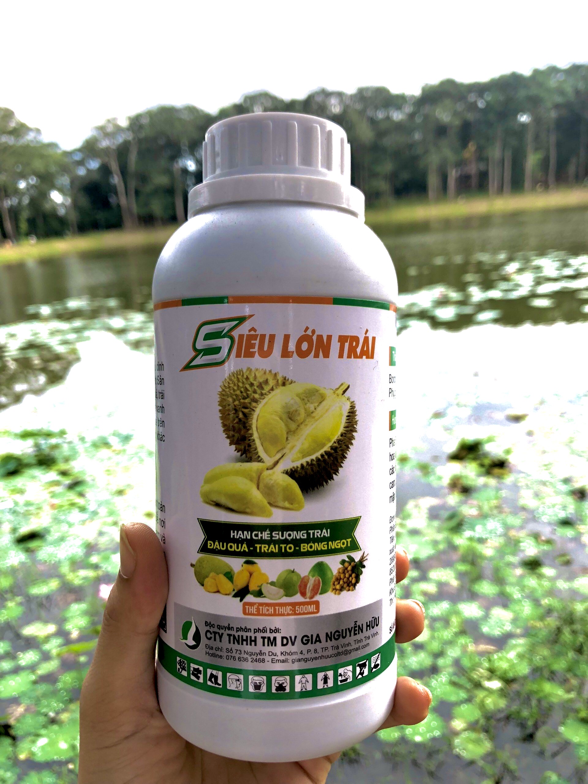 PHÂN BÓN LÁ SIÊU LỚN TRÁI