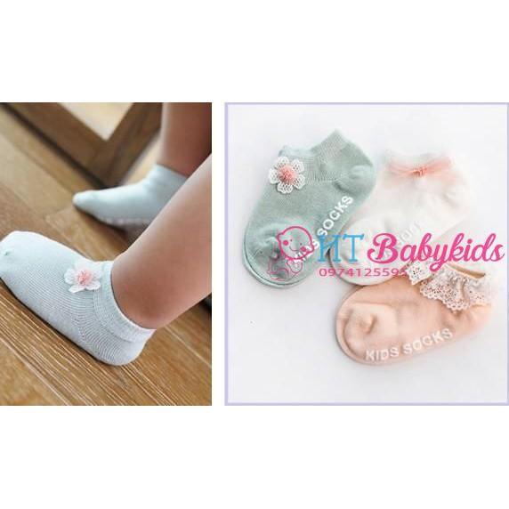 Combo 3 Đôi Tất Kids Socks Đáng Yêu Cho Bé